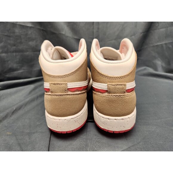 Nike Air Jordan 1 Mid SE (GS) Peanut Butter and Jelly Girls Size 5 NEW NO BOX - Picture 7 of 11